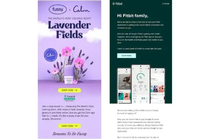 exemplo email marketing
